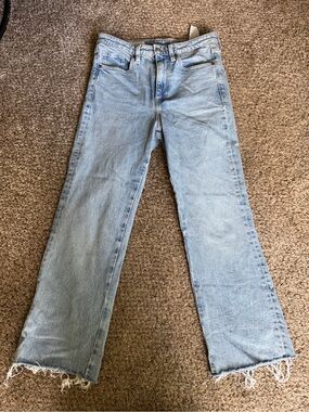 Zara Light Blue Flare Jeans
